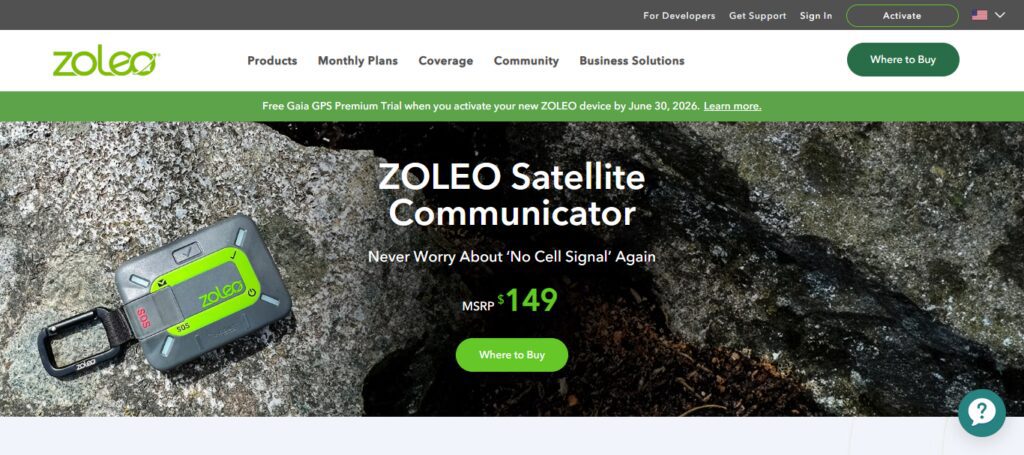 11 Best Satellite Messengers & SOS Devices for Backcountry 4 Zoleo Satellite Communicator