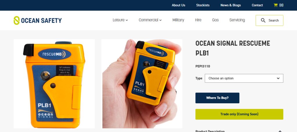 11 Best Satellite Messengers & SOS Devices for Backcountry 10 Ocean Signal RescueME PLB1