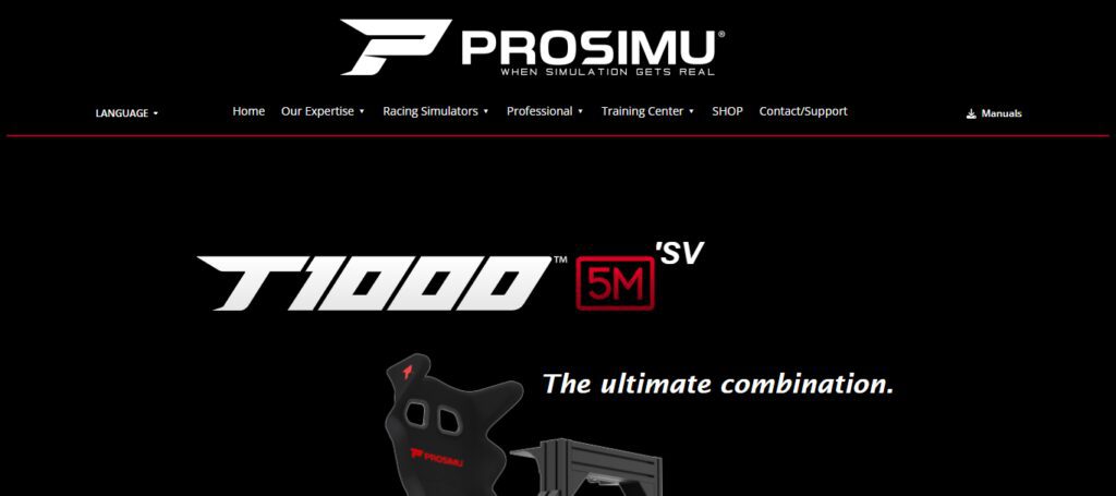 ProSimu T1000 5 Motion Rig