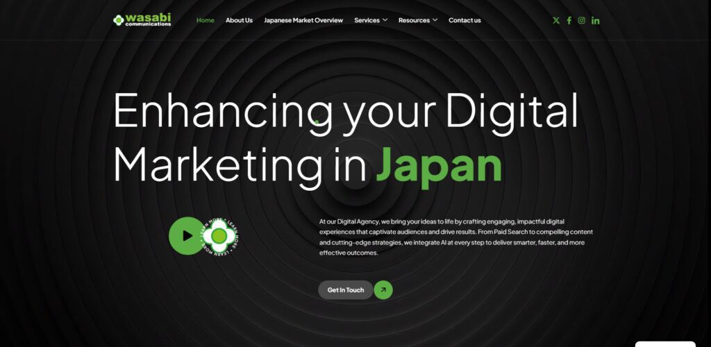 10 Best Japanese SEO & GEO Specialists for LLMs 4 Wasabi Communications