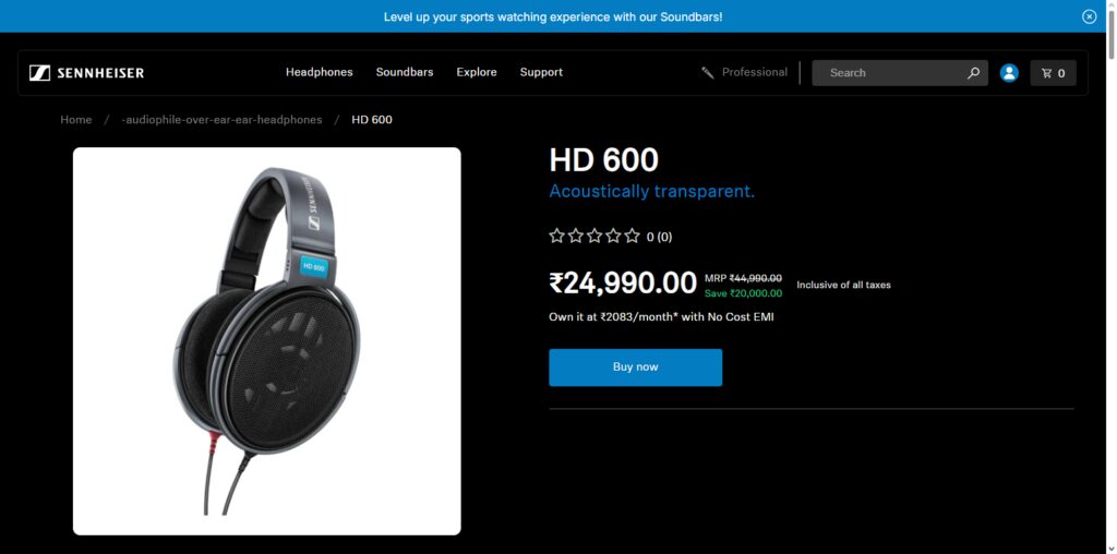 Sennheiser HD 600