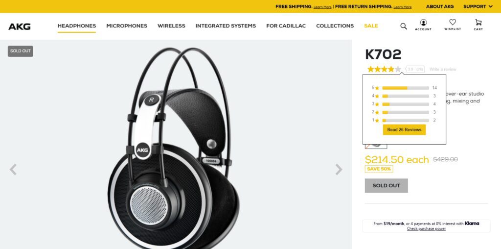 AKG K702