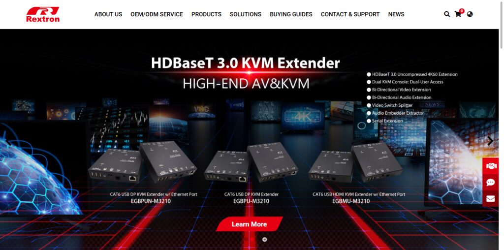 Rextron - Best Multi-Device KVM Switches for Dual Work & Gaming PCs