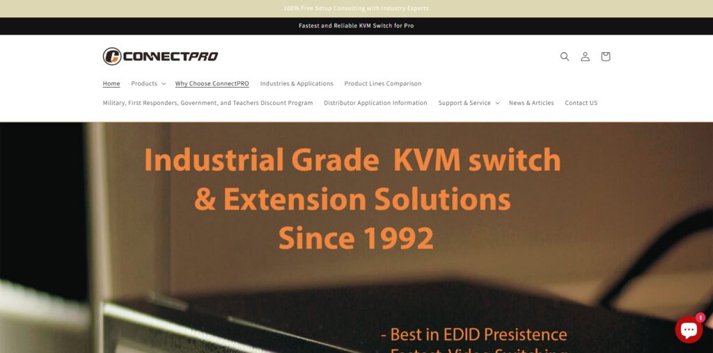  ConnectPRO – Best Multi-Device KVM Switches for Dual Work & Gaming PCs