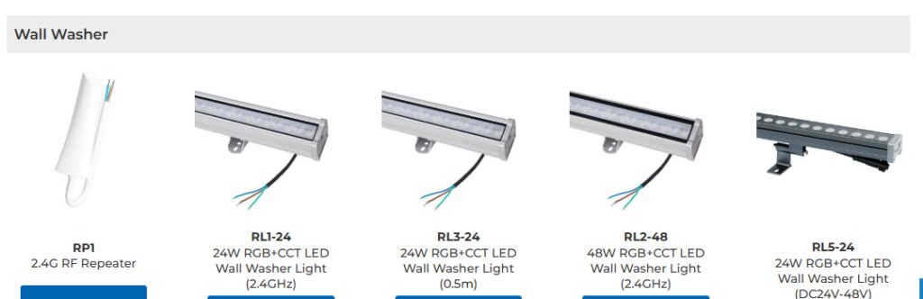 Smart LED Wall Wash Lighting