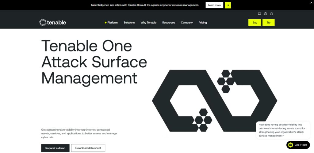 Tenable Attack Surface Management