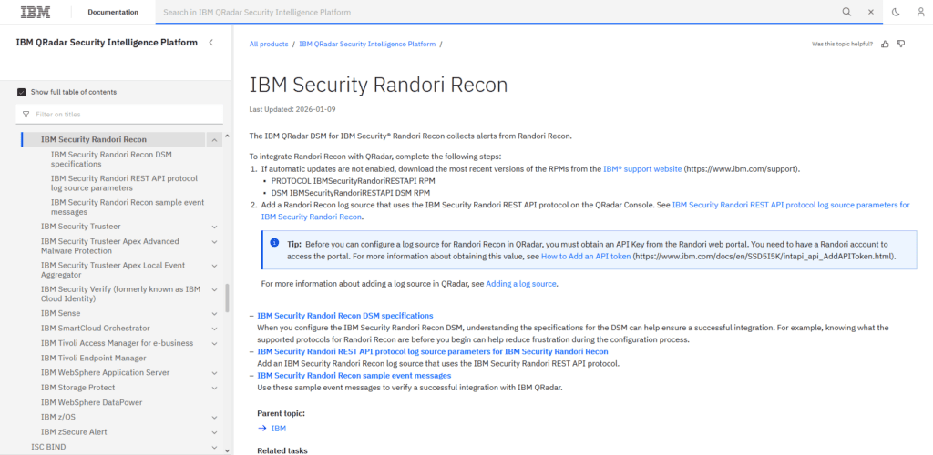 IBM Randori Recon