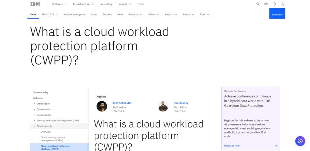IBM Security CWPP