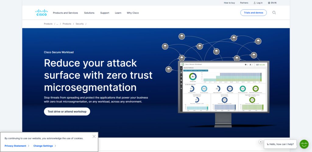 Cisco Secure Workload (Tetration)