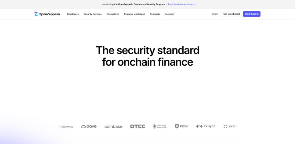 OpenZeppelin Security
