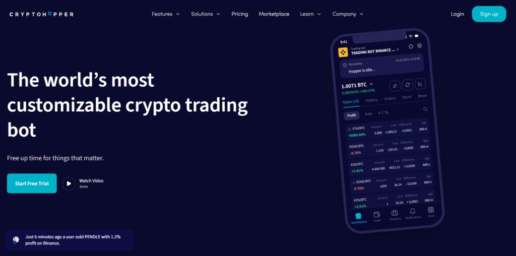 11 Best AI-Agent Crypto Platforms for Hands-Free Trading 12 CryptoHopper AI