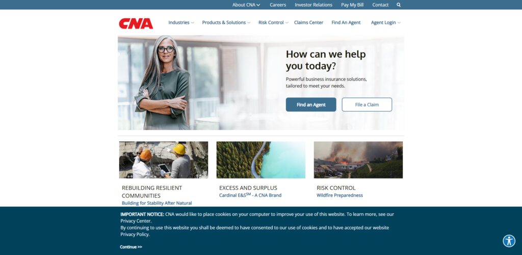 10 Best Telemedicine Liability Insurance Providers for Independent Doctors 8 CNA