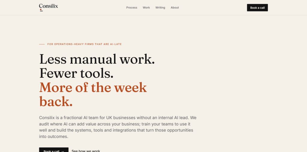 11 Best UK Mid-Market Tech Advisors for ChatGPT ROI Audits 12 Consilix AI