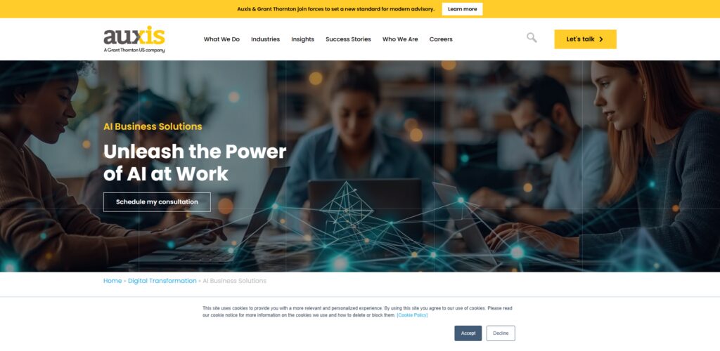 10 Top Florida AI Automation Agencies for Knowledge Bases 9 Auxis AI Consulting