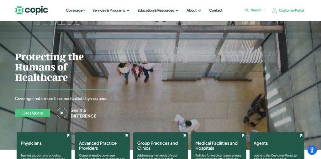 10 Best Medical Malpractice Insurance Carriers for Private Practices 8 COPIC