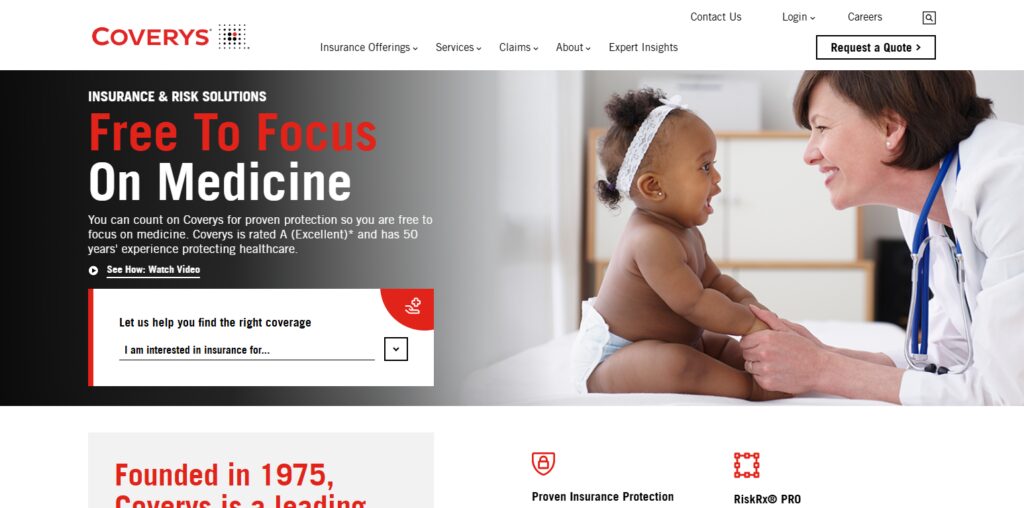 10 Best Medical Malpractice Insurance Carriers for Private Practices 4 Coverys