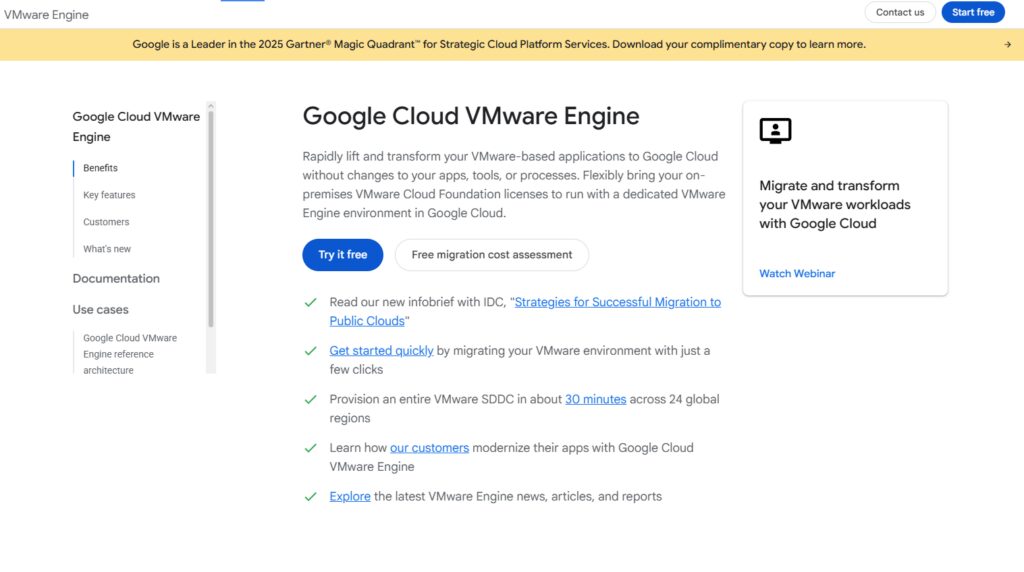 10 Best Cloud-Based Virtual Desktop Infrastructure (VDI) for Financial Analysts 8 Google Cloud VMware Engine