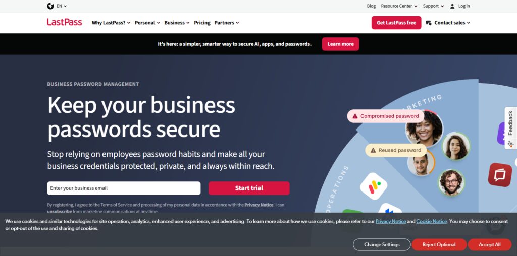 LastPass Business 
