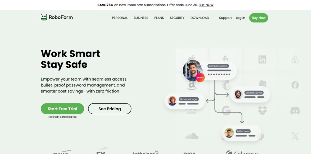 RoboForm for Business 