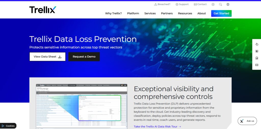 10 Best Data Loss Prevention (DLP) Softwares for Remote Trading Desks 5 Trellix DLP
