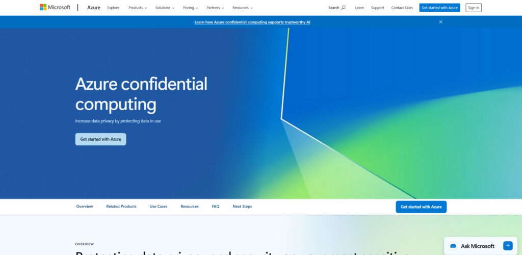 10 Best Privacy-First Cloud Hosting Providers for FinTechs 8 Microsoft Azure Confidential Cloud