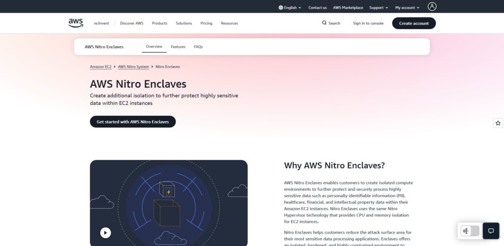 10 Best Privacy-First Cloud Hosting Providers for FinTechs 7 AWS Nitro Enclaves