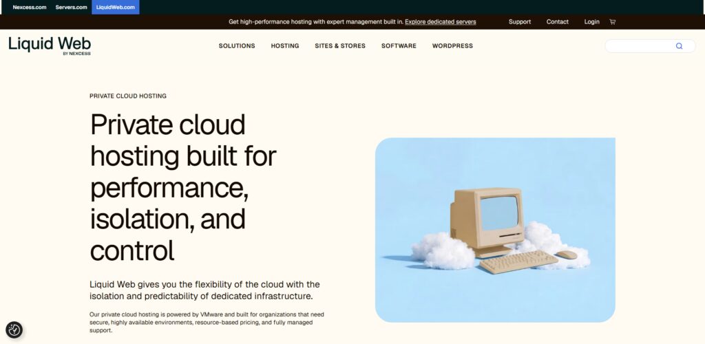10 Best Privacy-First Cloud Hosting Providers for FinTechs 6 Liquid Web Private Cloud