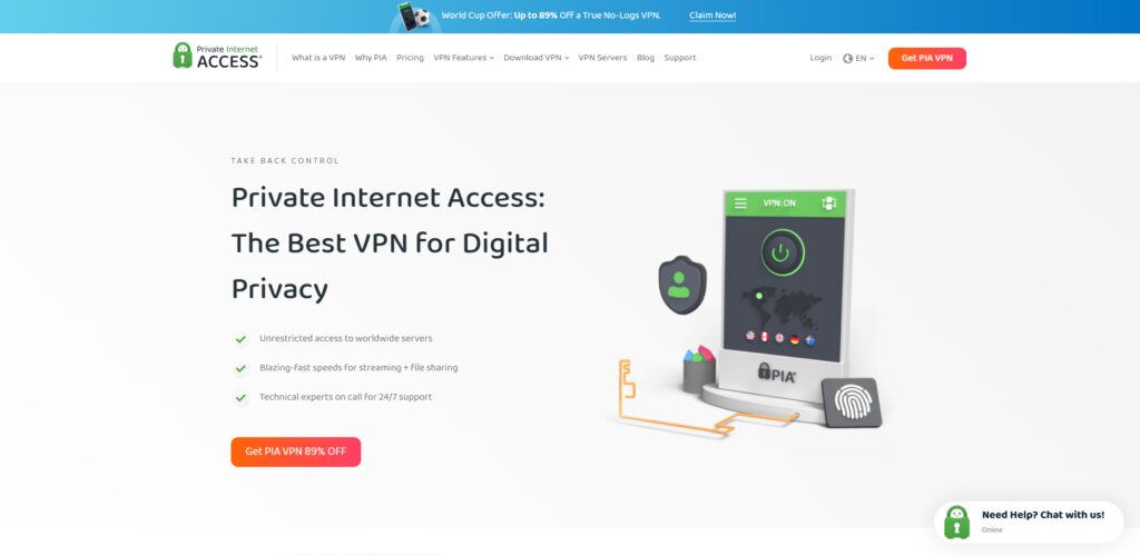 10 Best Secure Router VPNs to Protect Home-Office Financial Networks 6 Private Internet Access (PIA)
