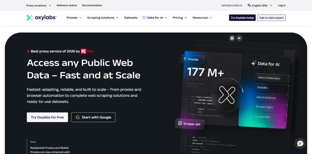 10 Best Secure Proxy Services for Real-Time Market Data Collection 3 Oxylabs