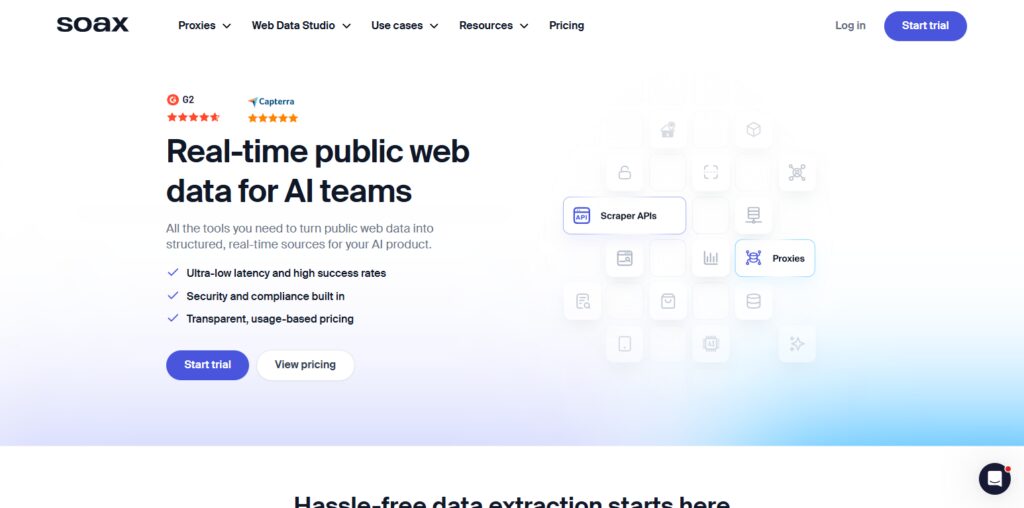 10 Best Secure Proxy Services for Real-Time Market Data Collection 5 SOAX