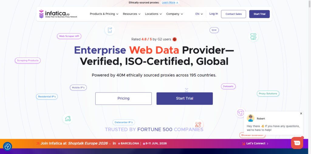 10 Best Secure Proxy Services for Real-Time Market Data Collection 10 Infatica