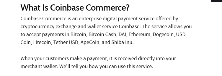 Coinbase Commerce
