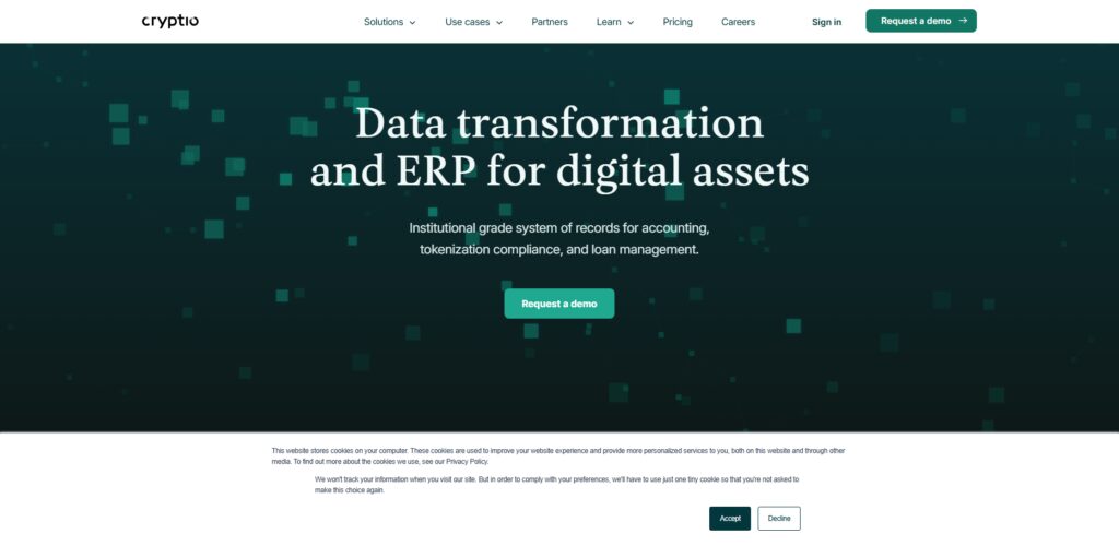 10 Best Automated On-Chain Crypto Accounting Softwares for Web3 VCs 3 Cryptio