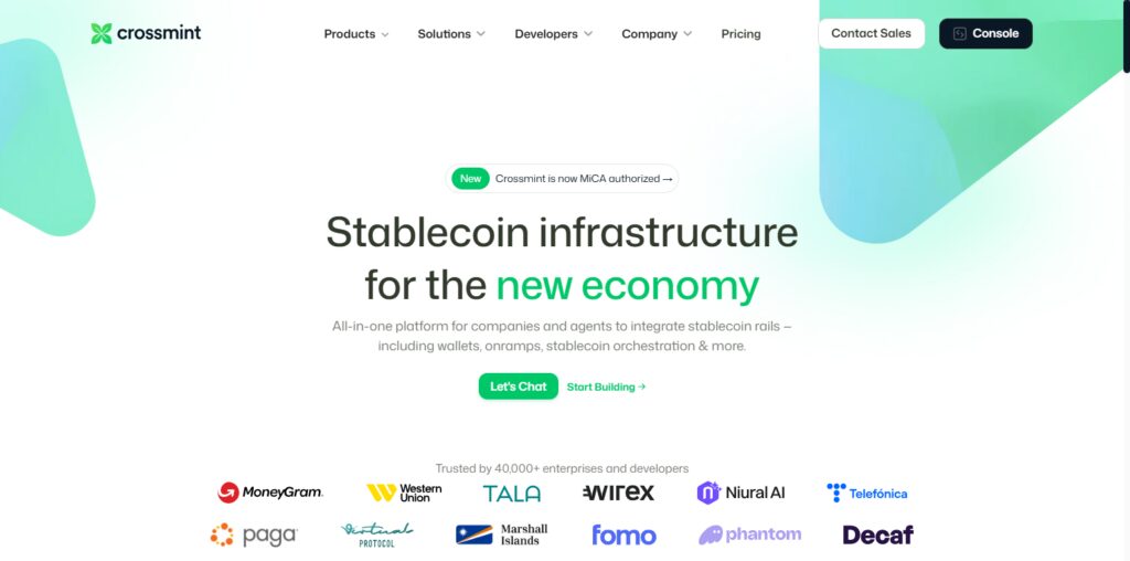 10 Best Multi-Chain Crypto Subscription Billing Software 2026 4 Crossmint