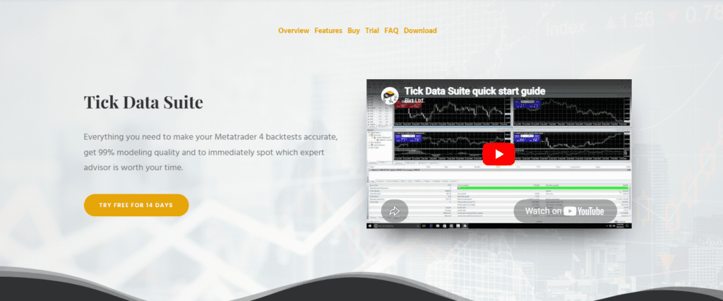 Tick Data Suite (TDS)