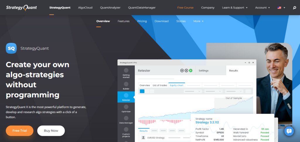 10 Best MetaTrader 5 (MT5) Backtesting Tools for Algorithmic Strategies 8 StrategyQuant X