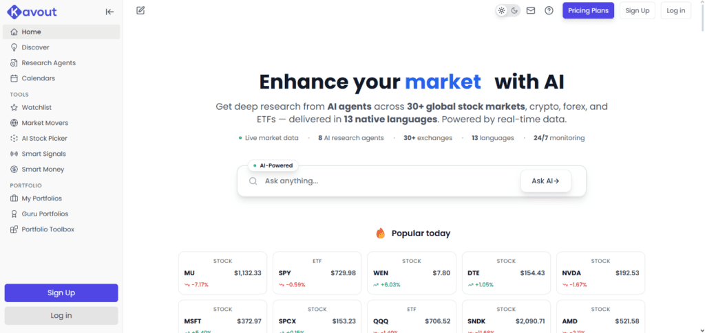 Kavout Sentiment Engine