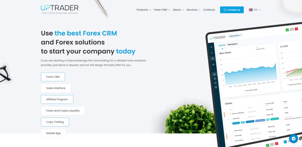 UpTrader CRM