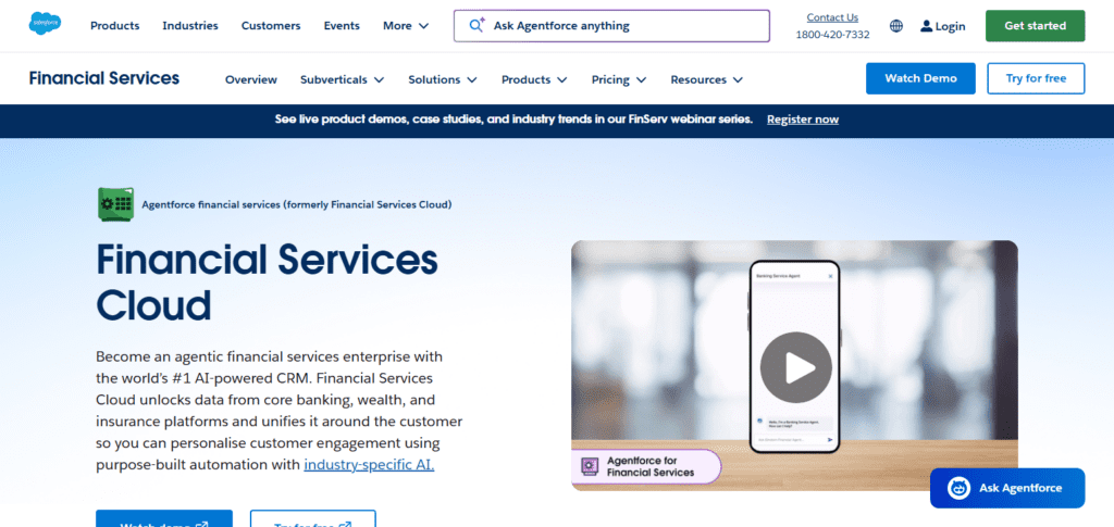 Salesforce Financial Services Cloud