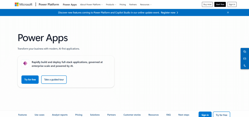 Microsoft Power Apps