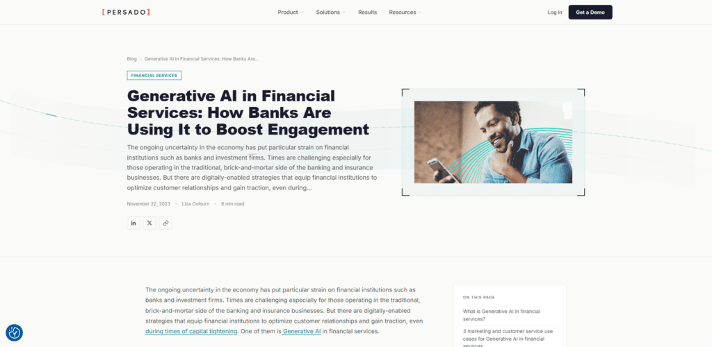 Persado Finance AI