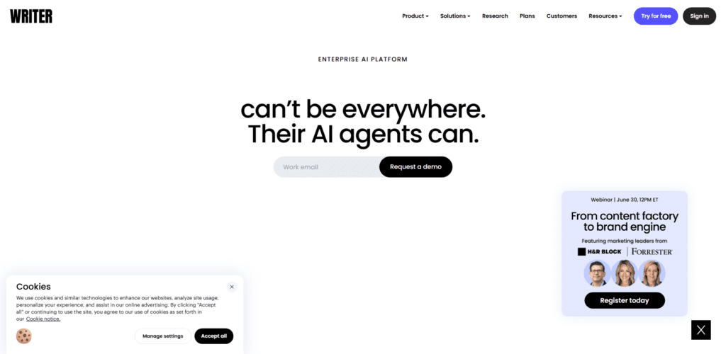 Writer Enterprise AI