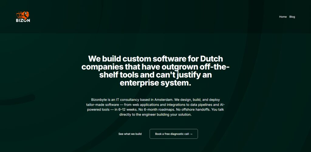 11 Best Amsterdam Tech Consultancies for ChatGPT Logistics 5 Bizonbyte