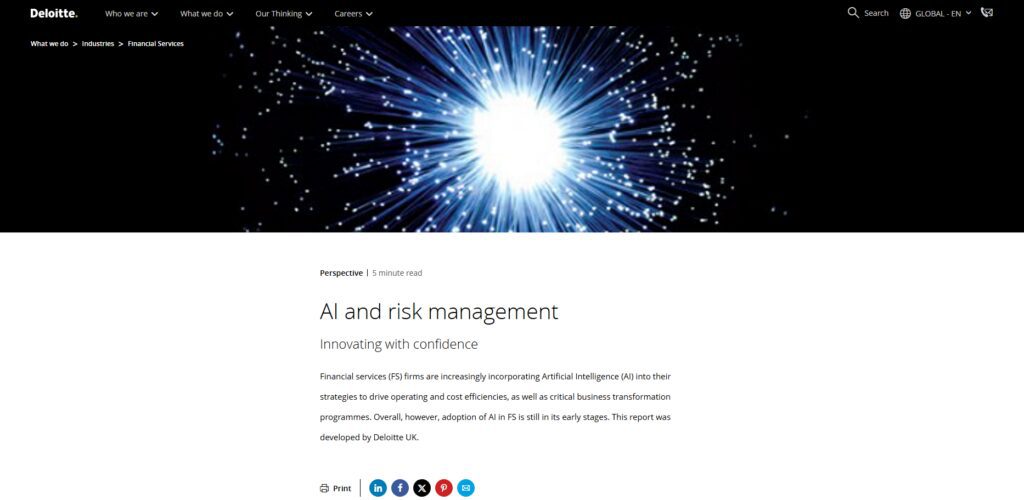 Top 11 DC ChatGPT Governance & Compliance Agencies 3 Deloitte AI Risk Advisory (DC)