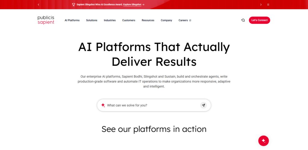 10 Top AEO Agencies in New York for Financial Services 2026 5 Publicis Sapient
