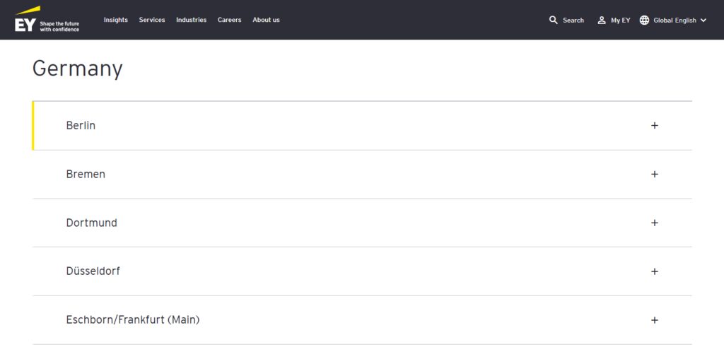 11 Best Enterprise ChatGPT Integration Agencies in Germany 6 EY Germany AI Consulting