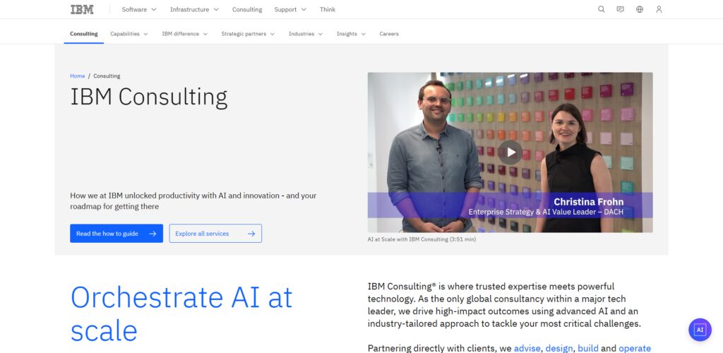 Top 11 Irish AI Consultancies for Workflow Migration 7 IBM Consulting Ireland