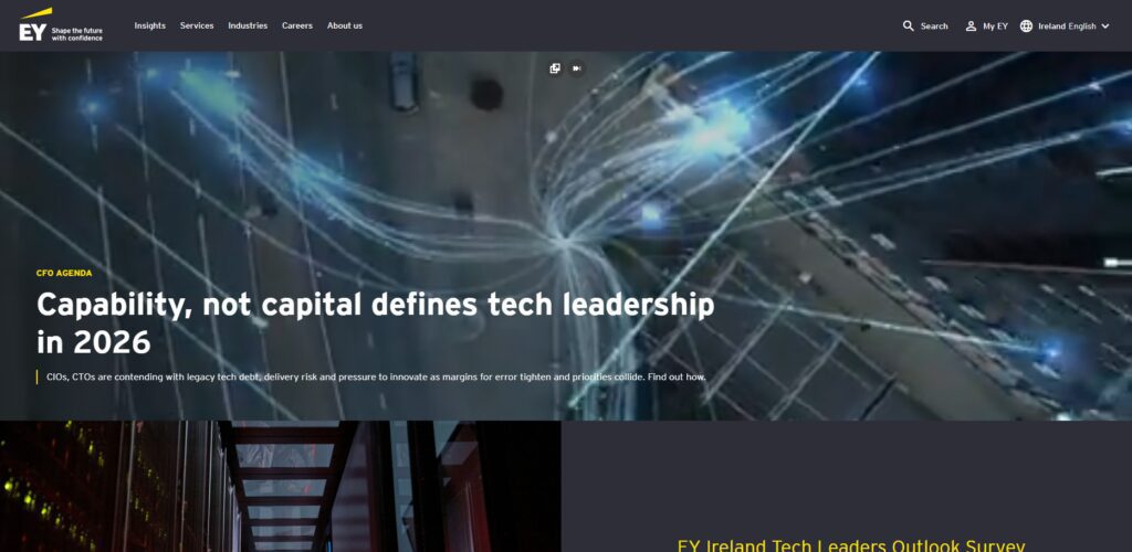 Top 11 Irish AI Consultancies for Workflow Migration 4 EY Ireland