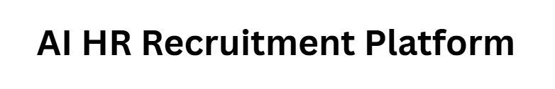 11 Best AI SaaS Startup Ideas Attracting Investors and Venture Capital Funding 8 AI HR Recruitment Platform