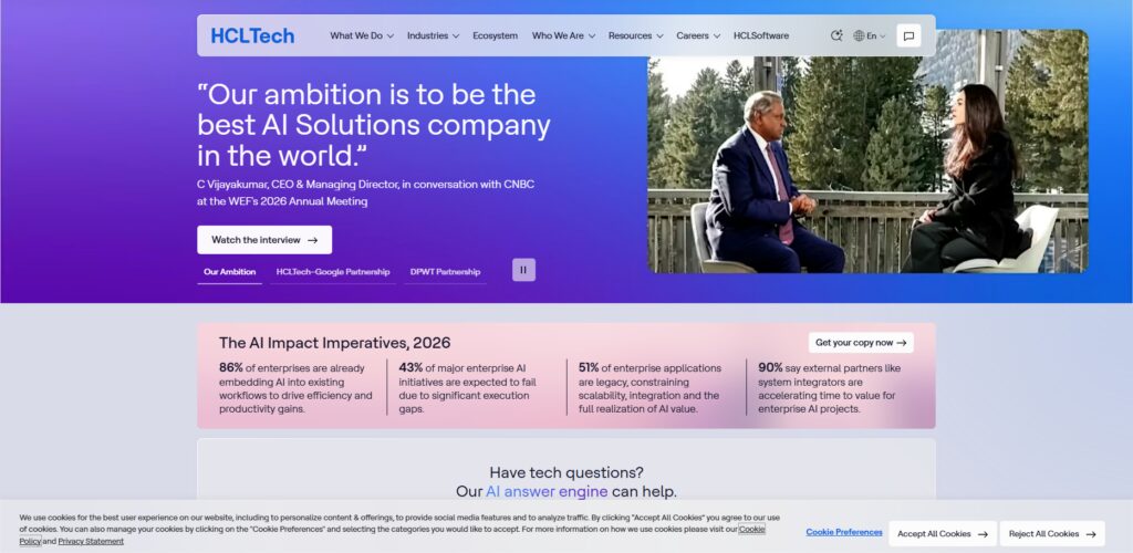 11 Best Mumbai Enterprise Software Consultancies for ChatGPT 4 HCLTech